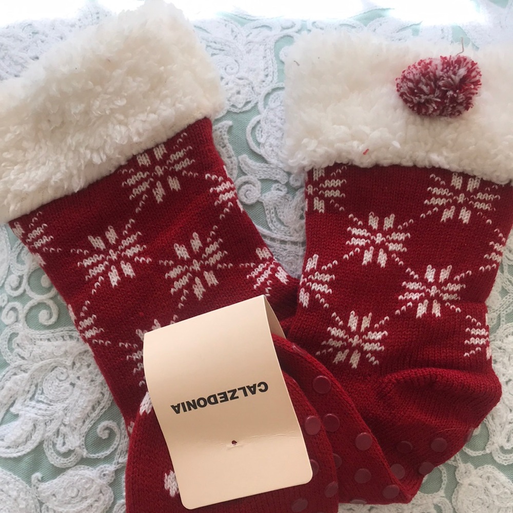 Warm non-slip socks